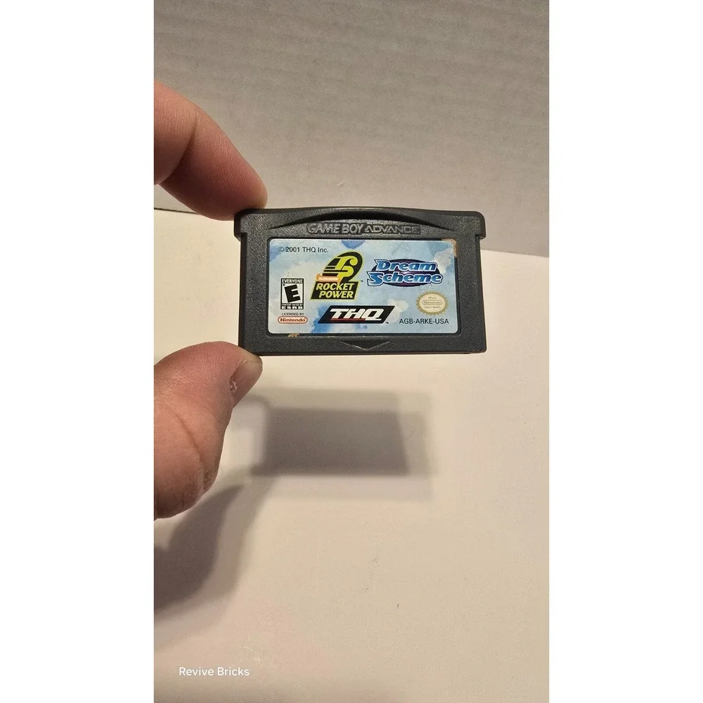 Rocket Power: Dream Scheme (Nintendo Game Boy Advance 2001) Cart Only Tested